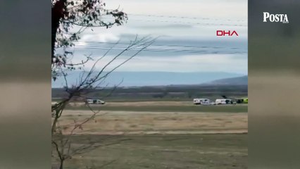 Isparta'da askeri helikopter düştü! Ekipler olay yerine sevk edildi