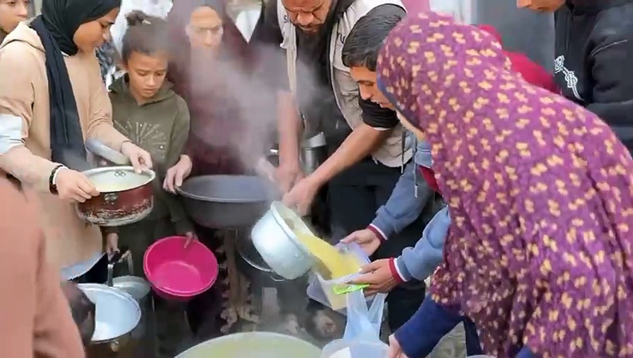 Gazze Yemek Dağıtımı | Vuslat Derneği 2024