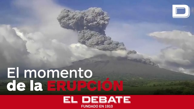 La erupción de un volcán en Filipinas que ha activado órdenes de evacuación