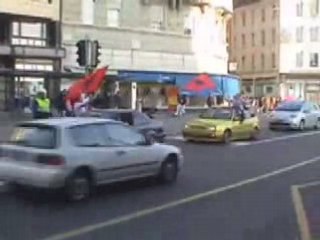 Fête automobile / indépendance du Kosovo