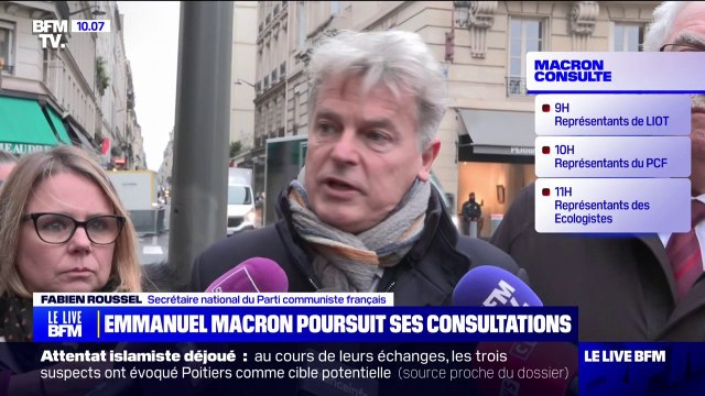 Le PCF reçu à l'Élysée: Fabien Roussel veut défendre la possibilité de pouvoir partir en retraite à 62 ans