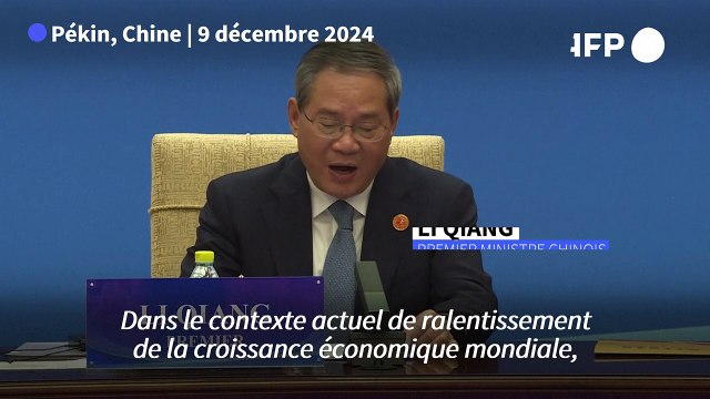 Le Premier ministre chinois alerte contre le risque d'une démondialisation