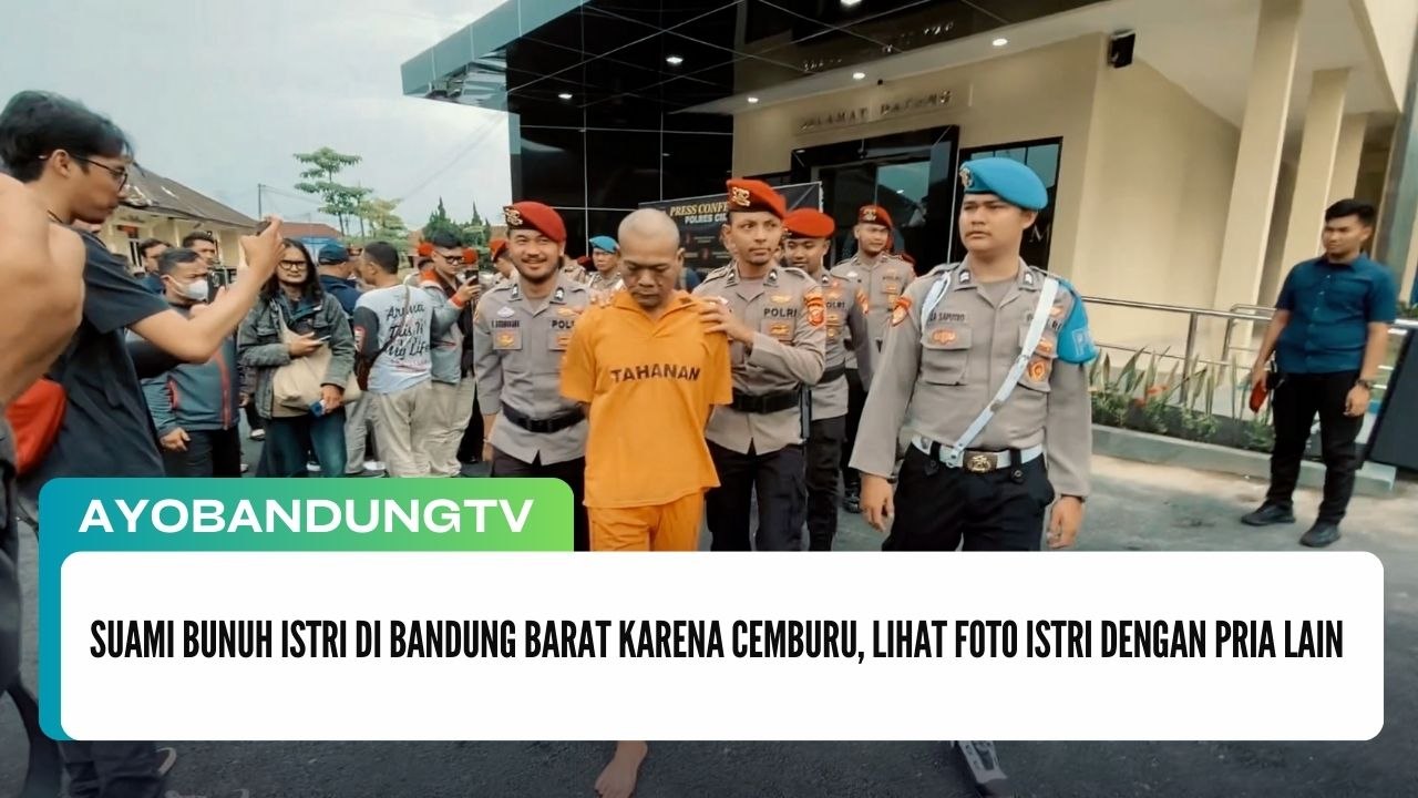 Suami Bunuh Istri di Bandung Barat karena Cemburu, Lihat Foto Istri dengan Pria Lain