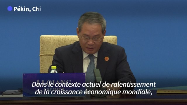 Le Premier ministre chinois alerte contre le risque d'une démondialisation