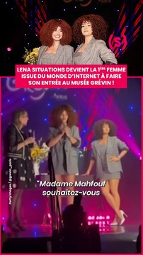 SIMONE - NEWS : Léna Situations devient la 1re femme issue du monde d'internet à faire son entrée au musée grévin !
