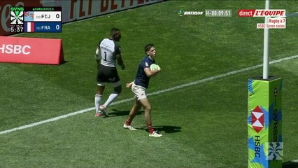 Le replay de France - Fidji - Rugby à 7 - Seven Nation Series au Cap