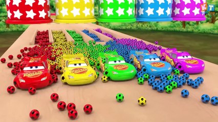 Color Balls & Sing a Song! _ Wheels On the Bus, Ten in the Bed _ Baby Nursery Rhymes & Kids Songs