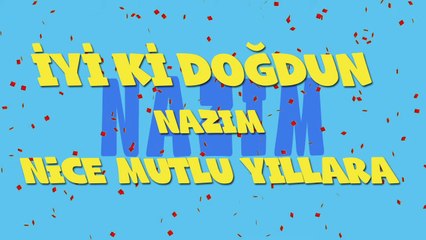 İyi ki doğdun NAZIM - İsme Özel Ankara Havası Doğum Günü Şarkısı (FULL VERSİYON) (REKLAMSIZ)