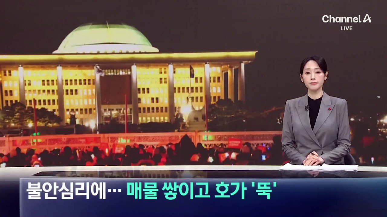 불안심리에…부동산 매물 쌓이고 호가 ‘뚝’