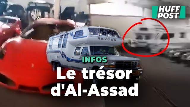 Les rebelles ont mis la main sur la clinquante (et bizarre) collection de voiture de Bachar Al-Assad