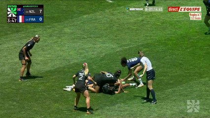 Le replay de Nouvelle-Zélande - France - Rugby à 7 - Seven Nation Series