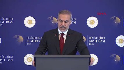 ANKARA Bakan Fidan: Suriyelilerin güvenli geri dönüşü için çalışacağız (VİDEO EKLENDİ)