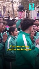 Squid Game : 1, 2, 3 soleil aux Champs-Élysées