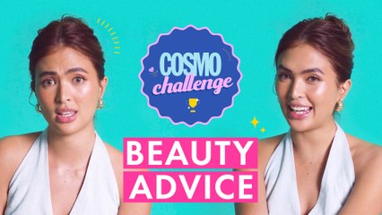 #SofiaAndres Spills Everything About Her Beauty Journey l Cosmo Challenge
