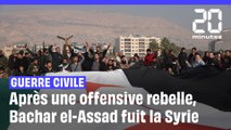 Bachar el-Assad aurait fuit la Syrie Syrie à la suite d'une offensive de rebelles islamistes