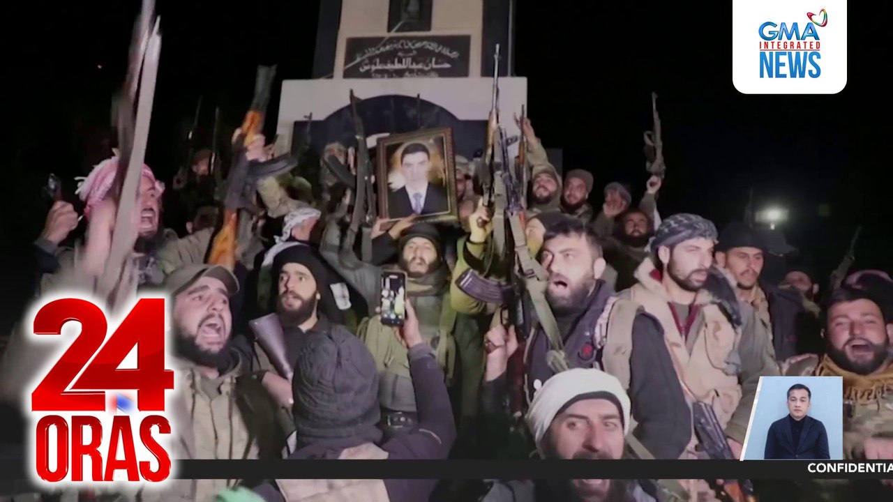 Syrian Pres., pinatalsik sa puwesto; PHL Embassy: Mga Pinoy sa Damascus, ligtas at nasa maayos na lagay | 24 Oras