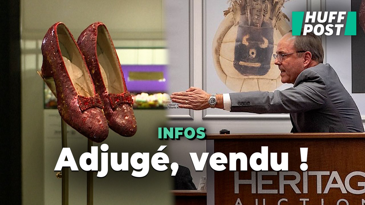 Les souliers du « Magicien d’Oz » (dont l’histoire est folle) vendus à un prix exorbitant