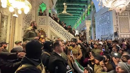 HTS-Anführer al-Dscholani hält Ansprache vor seinen Anhängern