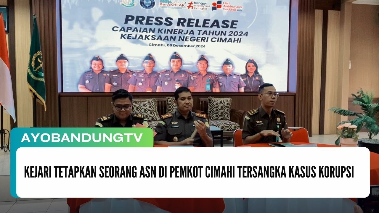 Kejari Tetapkan Seorang ASN di Pemkot Cimahi Tersangka Kasus Korupsi