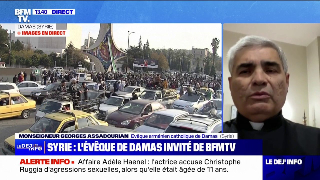 Syrie: "On est inquiet pour les minorités, surtout pour les chrétiens", déclare Mgr Georges Assadourian, évêque catholique de Damas