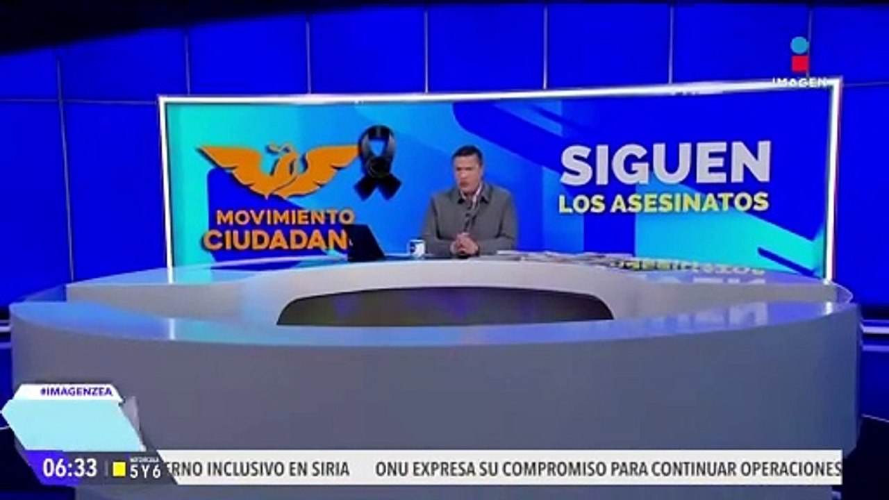 Asesinan al coordinador regional de la Zona Sur de Movimiento Ciudadano