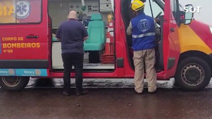 Grave acidente na BR-163 em Sede Alvorada deixa uma vítima fatal
