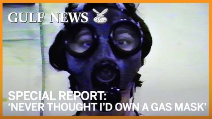 View from Saudi Arabia: 'I never thought I'd own a gas mask'