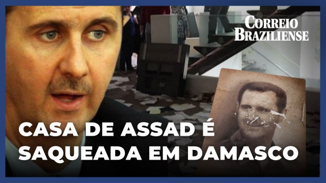 Bashar al-Assad é asilado com a família na Rússia e tem casa saqueada em Damasco