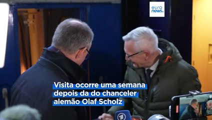 Uma semana depois de Scholz, candidato da CDU a chanceler faz visita a Kiev