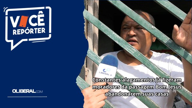 Constantes alagamentos já fizeram moradores da passagem Bom Jesus abandonarem suas casas