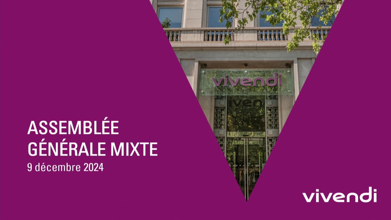 Assemblée générale mixte des actionnaires de Vivendi du 9 décembre 2024