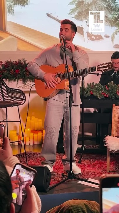 Kendji Girac : showcase de Noël