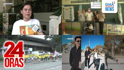24 Oras: (Part 3) "I welcome that finally na-file na 'yung impeachment case"; Taas-singil sa kuryente, ipapatupad simula January 2025; Kulitang Dennis Trillo at David Licauco sa Japan, atbp.