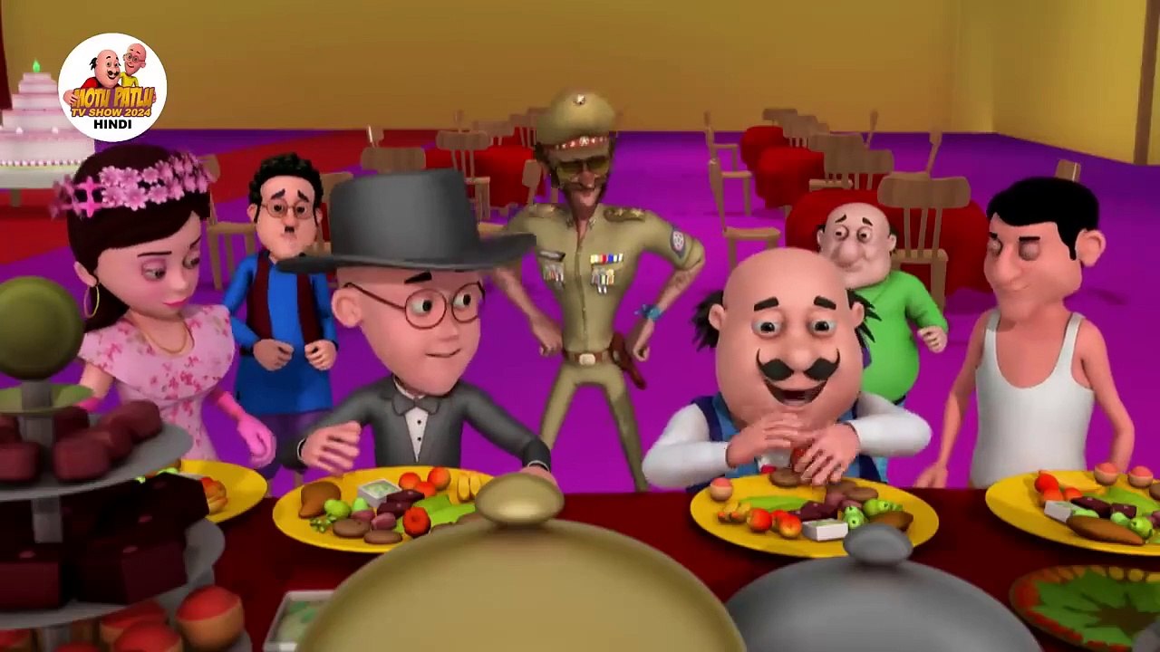 शादी में हुआ हंगामा _ Wedding Fun _ Comedy Cartoon _ मोटू पतलू _ Special Ep _HD