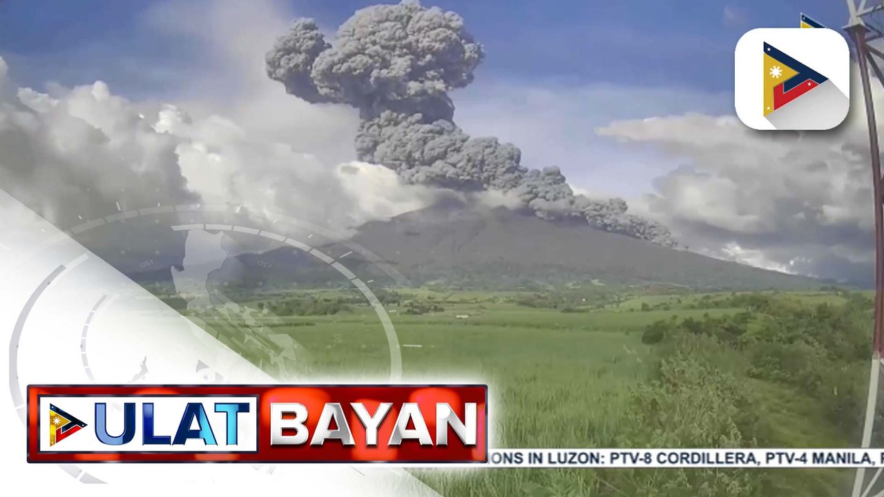 Bulkang #Kanlaon, pumutok; Alert Level 3, itinaas