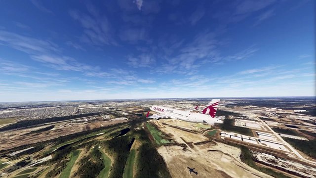 Gorgeous Takeoff: Qatar Airways A320neo at George Bush Intercontinental Airport (IAH), Houston, USA #aviation #fly #flying #flyinglovers #flight #aviationlovers #flightlovers #Japan #USA #Canada #A320NEO