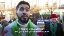 Syrians around the world celebrate fall of Assad