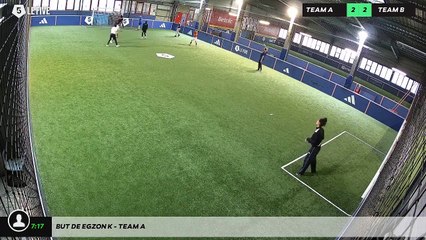 But de Egzon K - Team A