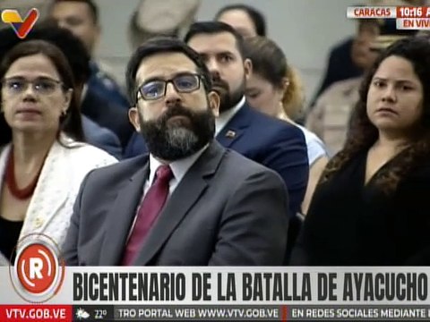 Vpdte. Sec. Diosdado Cabello: Hablar de Ayacucho es hablar de Bolívar, es hablar de Sucre