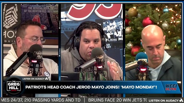 Patriots Head Coach Jerod Mayo joins! Does Mayo think Patriots roster will be better next year?