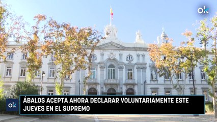 Ábalos acepta ahora declarar voluntariamente este jueves en el Supremo