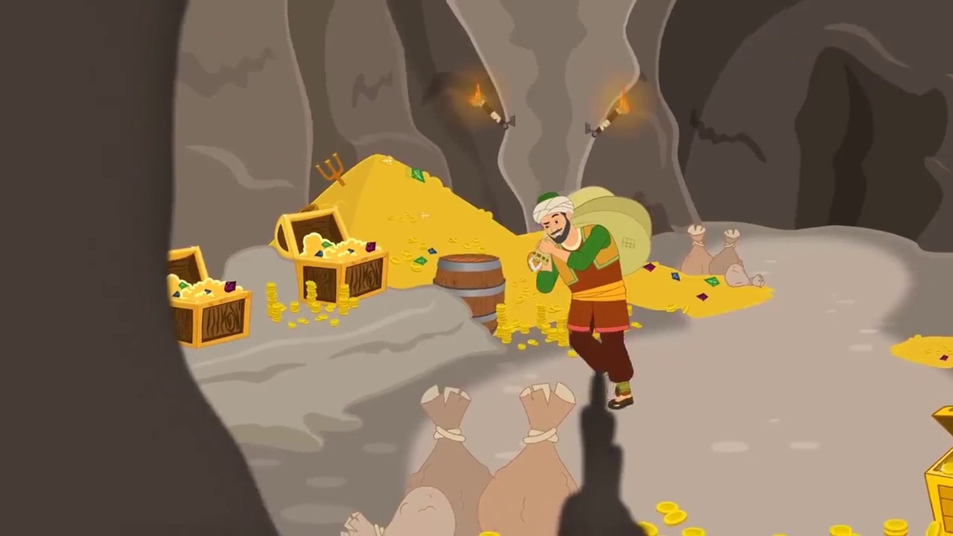 Ali baba and forty thieves... kids stories.. Islamic and informative channel