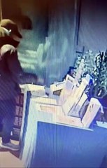 Man suspected of theft and criminal damage in St Andrew's Church, Minehead, caught on church CCTV.