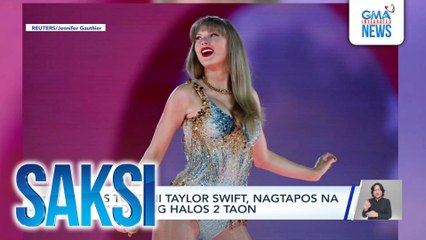Eras tour ni Taylor Swift, nagtapos na matapos ang halos 2 taon | Saksi