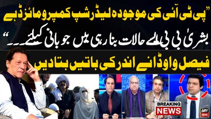 "Bushra Bibi Aesay Halat Bana Rahi Hen Ju Imran Khan...", Faisal Vawda Told Everything