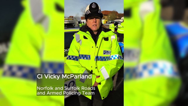 SuffolkNews joins police as they crackdown on organised crime and motoring offences