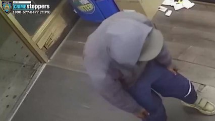 Man, 73, thrown into metal door in Brooklyn attack, suspect sought