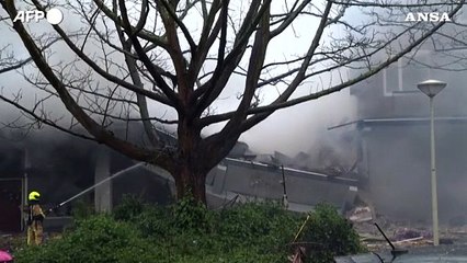 Olanda, crolla una palazzina all'Aja: almeno 20 morti