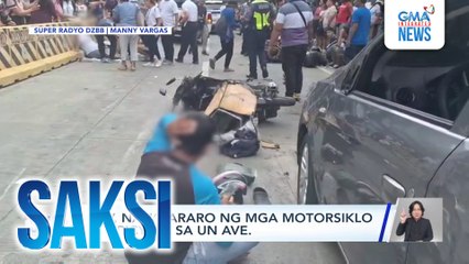 SUV, nang-araro ng mga motorsiklo at tricycle sa un ave. | Saksi