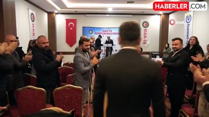 HAK-İŞ Genel Başkanı Arslan: "Esad rejiminin yıkılması belki dünya için de bir örnektir"